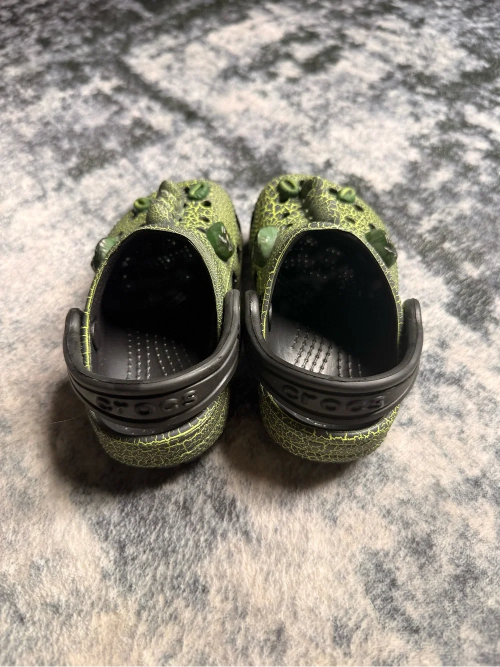 CROCS Glow in the Dark Crocodile Clogs